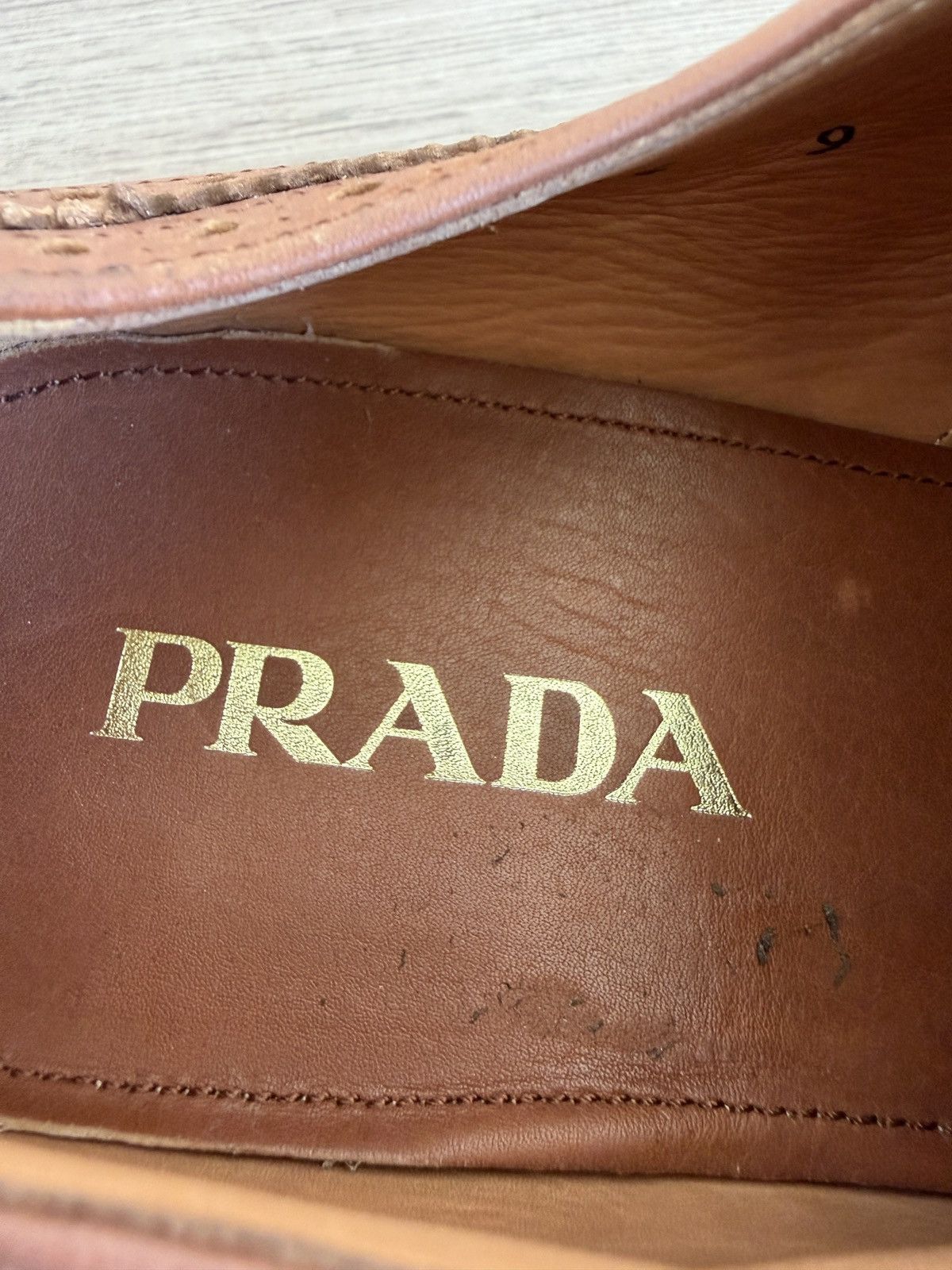 Prada Wingtip brogue derby Size US 10 / EU 43 - 11 Thumbnail