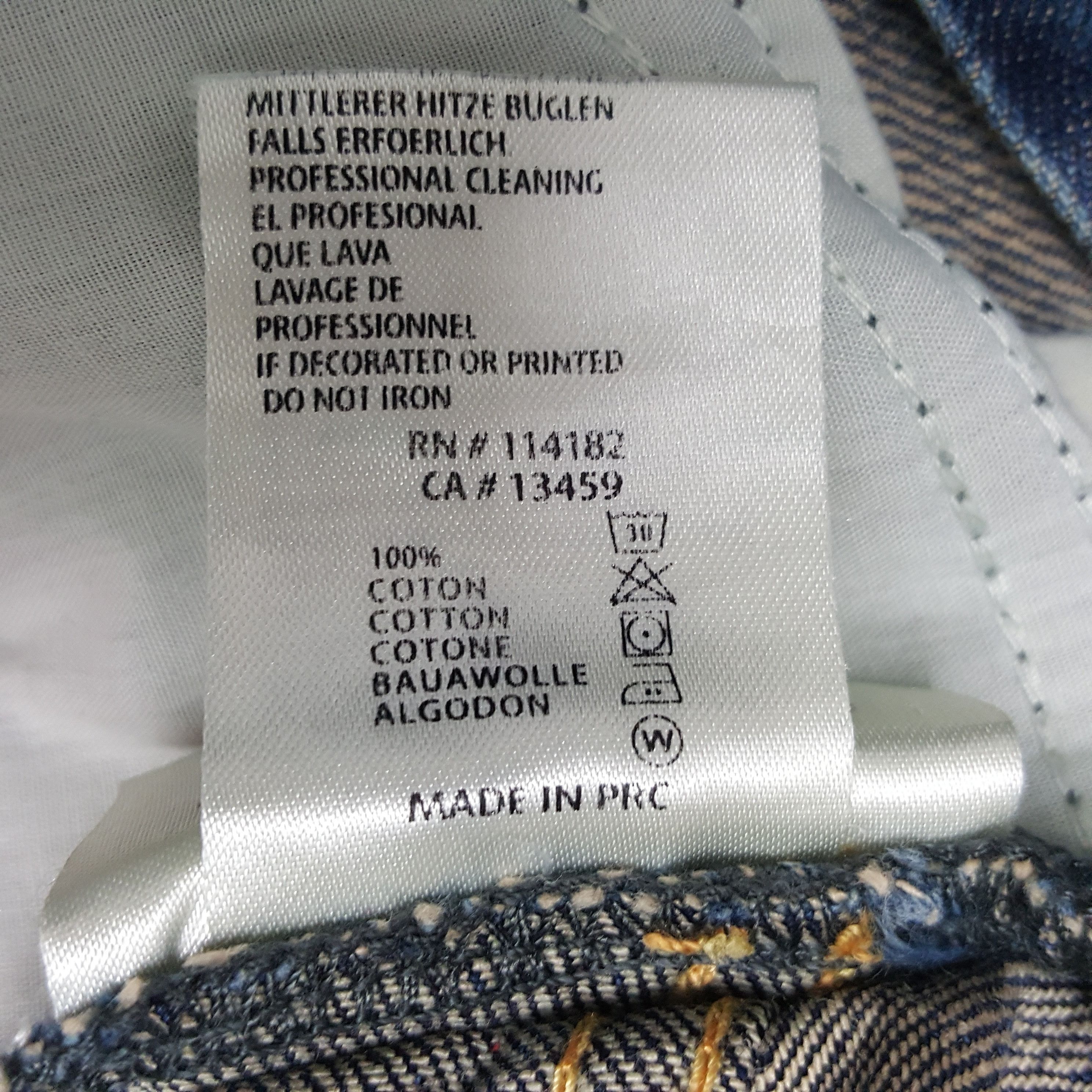 Ed Hardy × Vintage Vintage Ed Hardy USA Custom Art Big Logo Denim Jeans Size US 32 / EU 48 - 14 Thumbnail