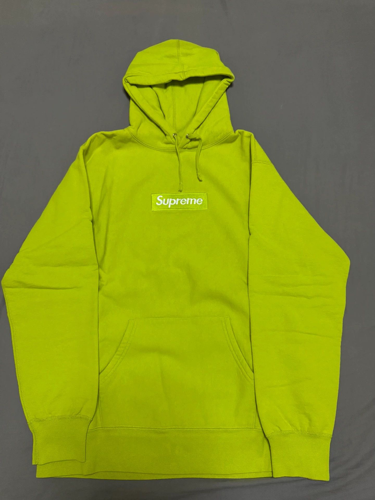 Supreme Supreme Cross Box Logo Hoodie Olive XL | Grailed