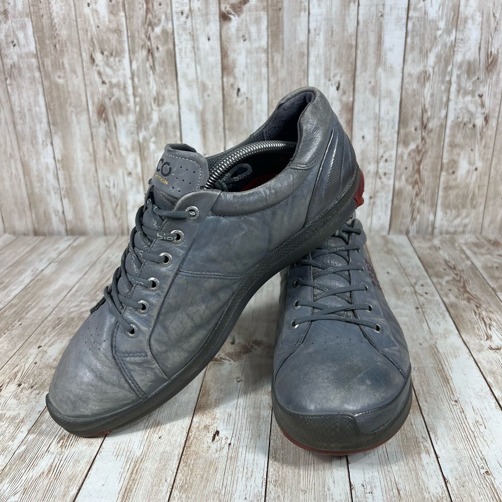 Ecco Ecco biom hybrid golf shoes Mens 11 gray red Size US 11 / EU 44 - 5 Thumbnail