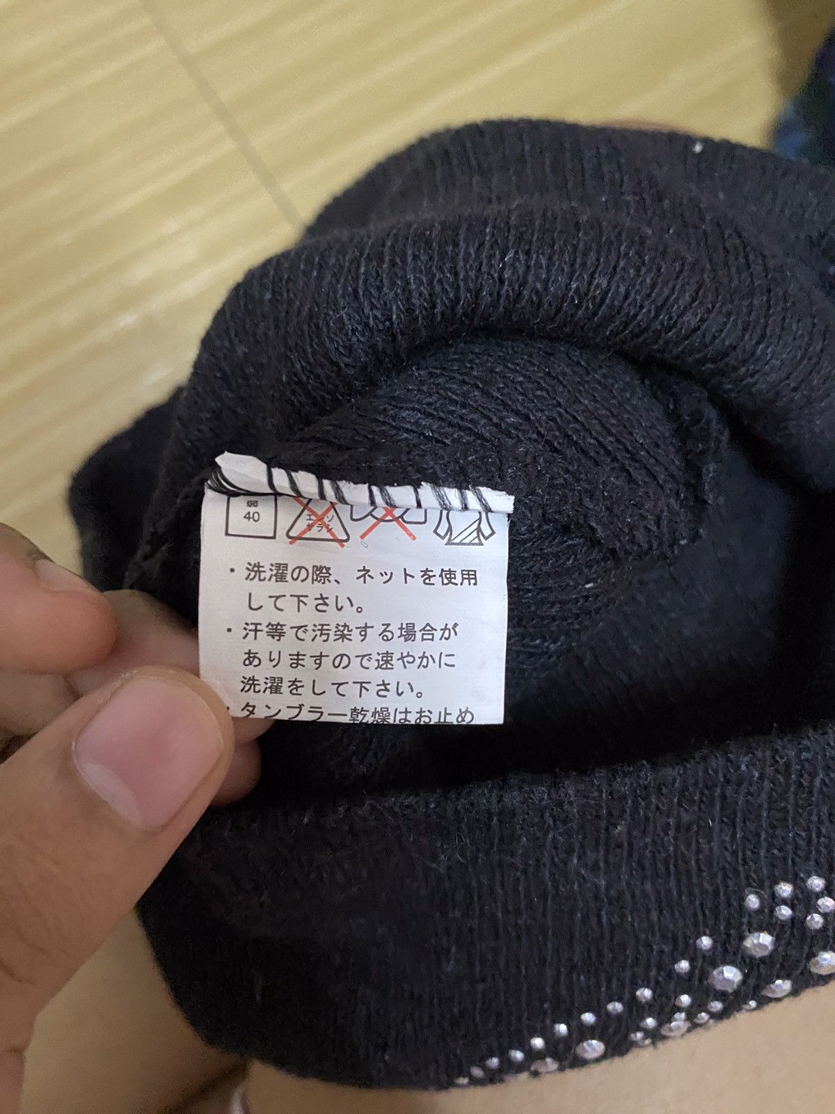Japanese Brand Big Logo Crown Beanie Hat