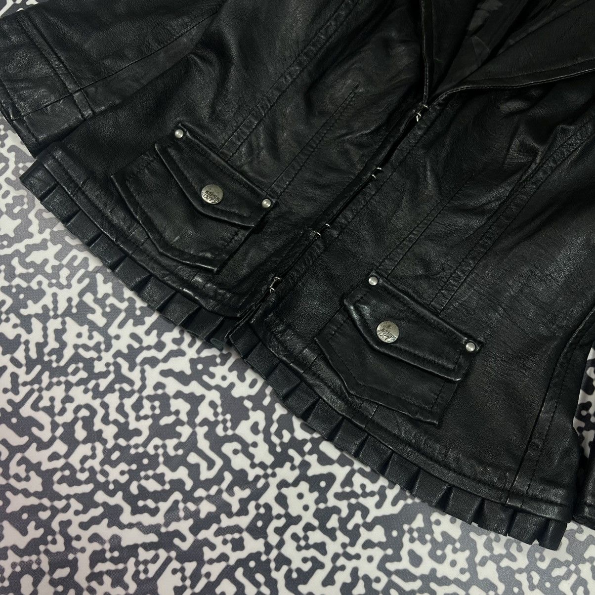 Miss Sixty Vintage Y2K MISS SIXTY Leather Jacket Japanese Retro Style Size S / US 4 / IT 40 - 9 Thumbnail