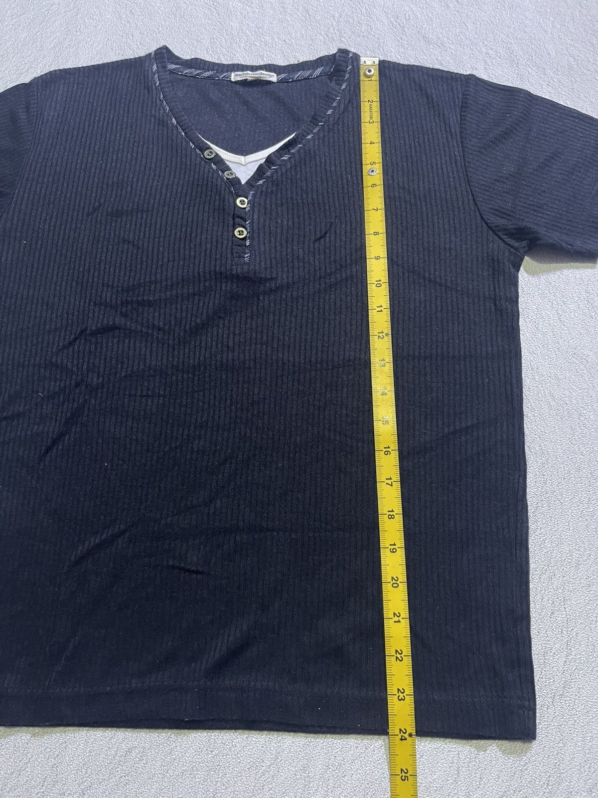 Japanese Brand Y2K SEMANTIC DESIGN SHORT SLEEVE TSHIRT Size US M / EU 48-50 / 2 - 7 Thumbnail