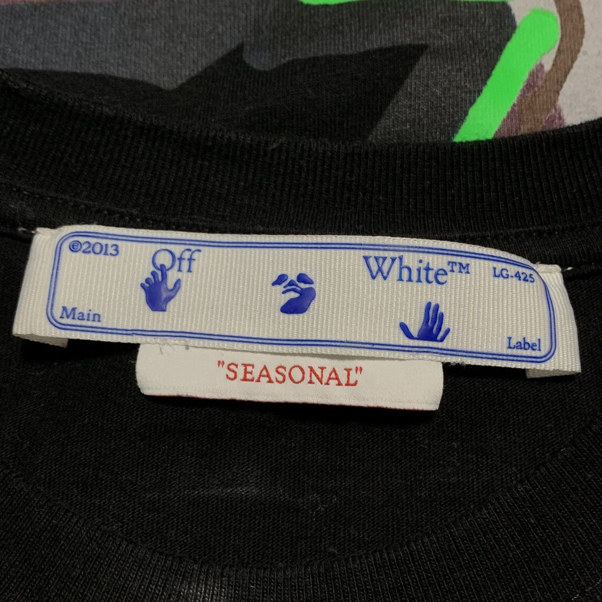 Off-White Off White Medium Neen Arrow Skate Black Tee Virgil Abloh Size US M / EU 48-50 / 2 - 5 Thumbnail
