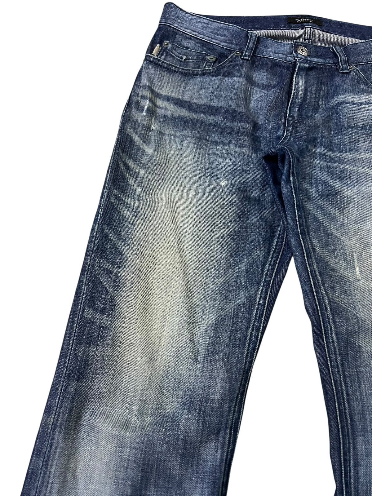 Burberry Burberry Black Label Mud Wash Jean Size US 31 - 6 Thumbnail