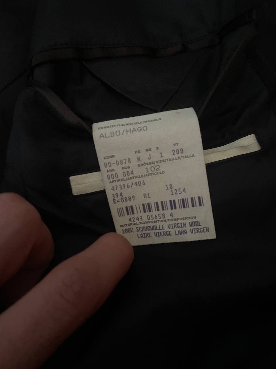 Hugo HUGO by Hugo Boss Albo/Hago Formal Suit Size 54L - 5 Thumbnail