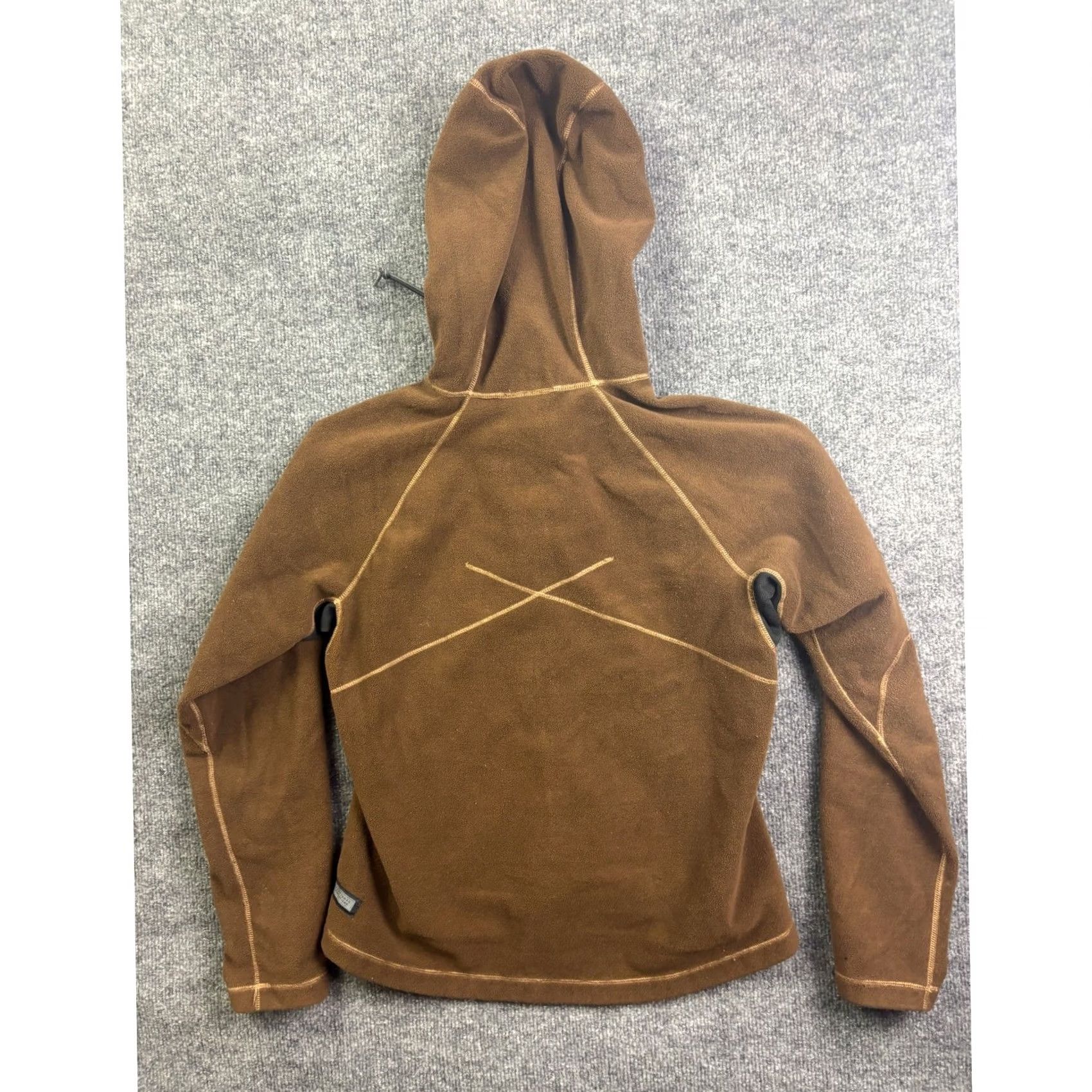 Vintage REI Fleece Full Zip Hoodie Women S Brown Outdoor Jacket Full Zip Hooded Pockets Raglan Sleeve Athletic Fleece Size S / US 4 / IT 40 - 6 Thumbnail