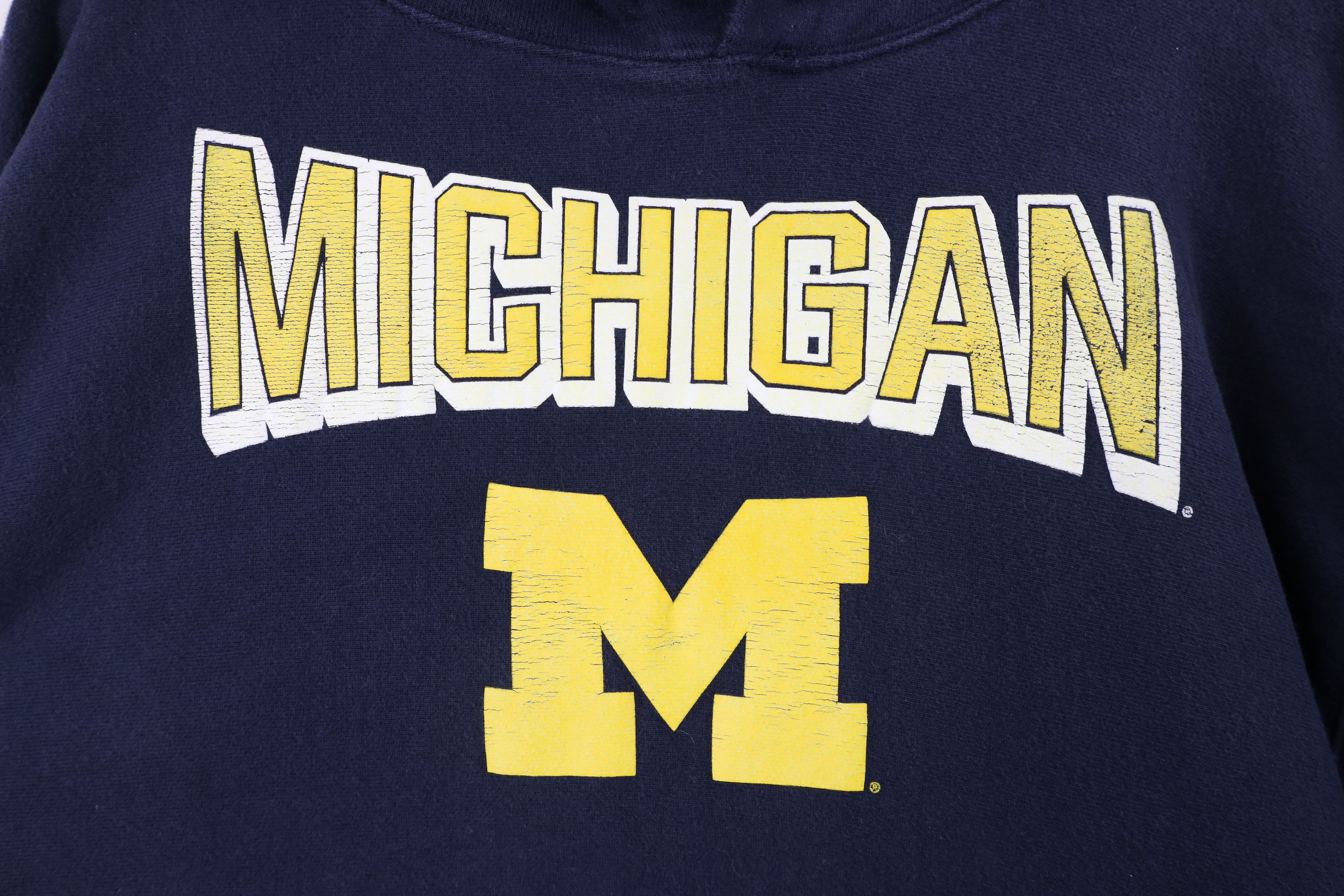 Champion × Vintage Vintage Y2K Champion Reverse University of Michigan Hoodie Size US XXL / EU 58 / 5 - 5 Thumbnail