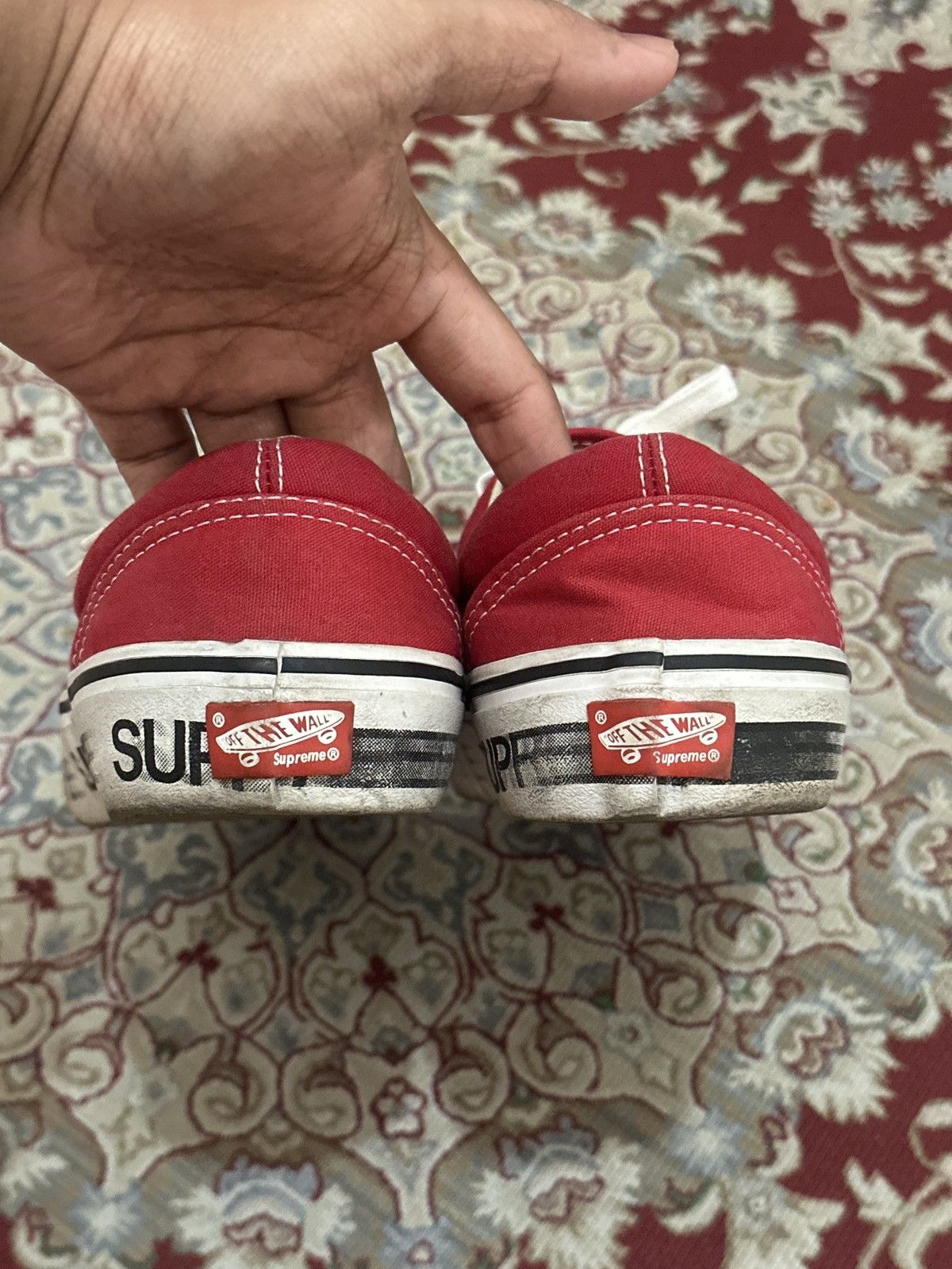 Supreme Vans Era Pro x Supreme Motion Red Size US 8.5 / EU 41-42 - 4 Thumbnail