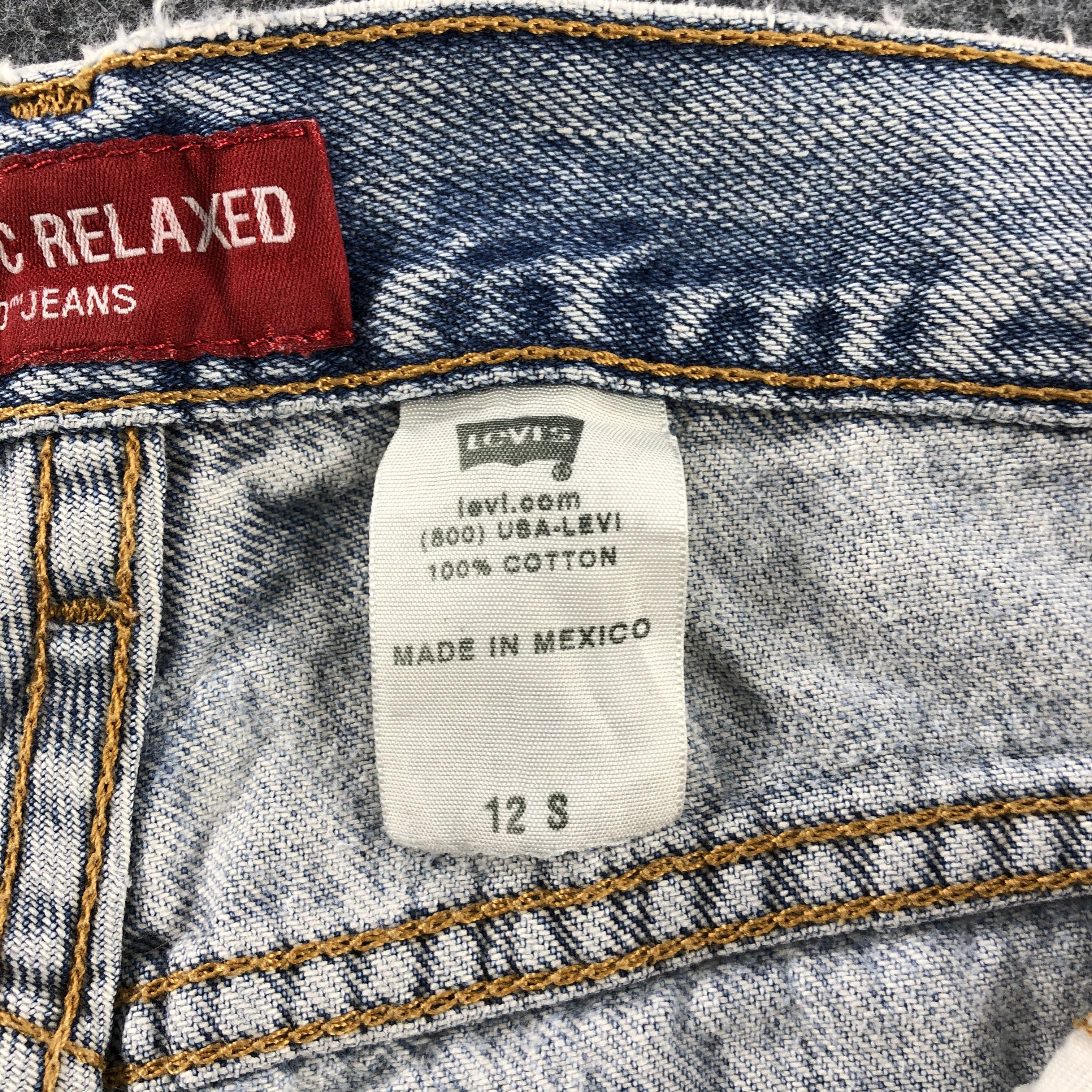 Levi's Vintage Light Wash Levis 550 Jeans-J1271 Size US 31 - 10 Thumbnail