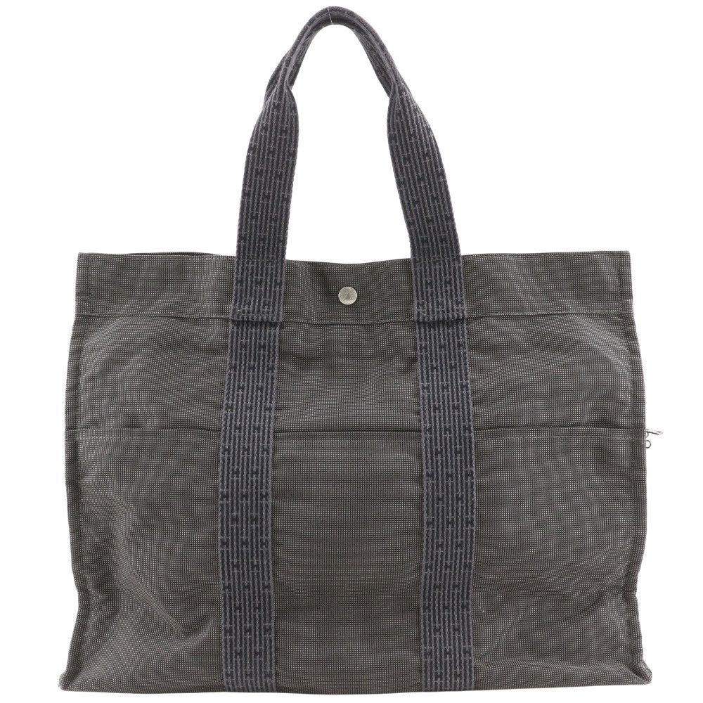 Hermes Hermes Hermes Herline GM Nylon Canvas Tote Bag Textile Tote Bag DUTY FREE for USA Size ONE SIZE - 1 Thumbnail