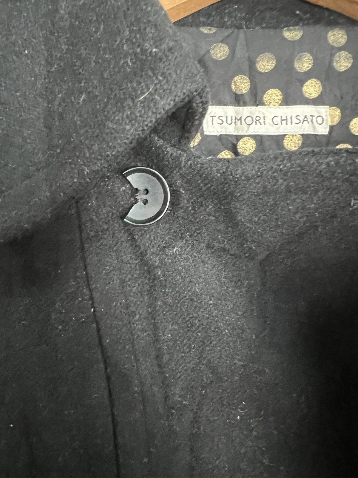 Tsumori Chisato 298. Tsumori Chisato Wool Peacoat jacket Size M / US 6-8 / IT 42-44 - 9 Thumbnail