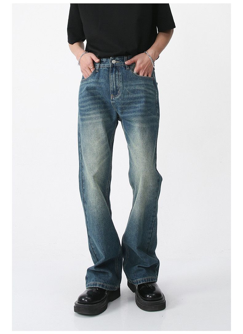 Japanese Brand × Jean Japanese style trendy retro straight flared jeans Size US 32 / EU 48 - 1 Thumbnail