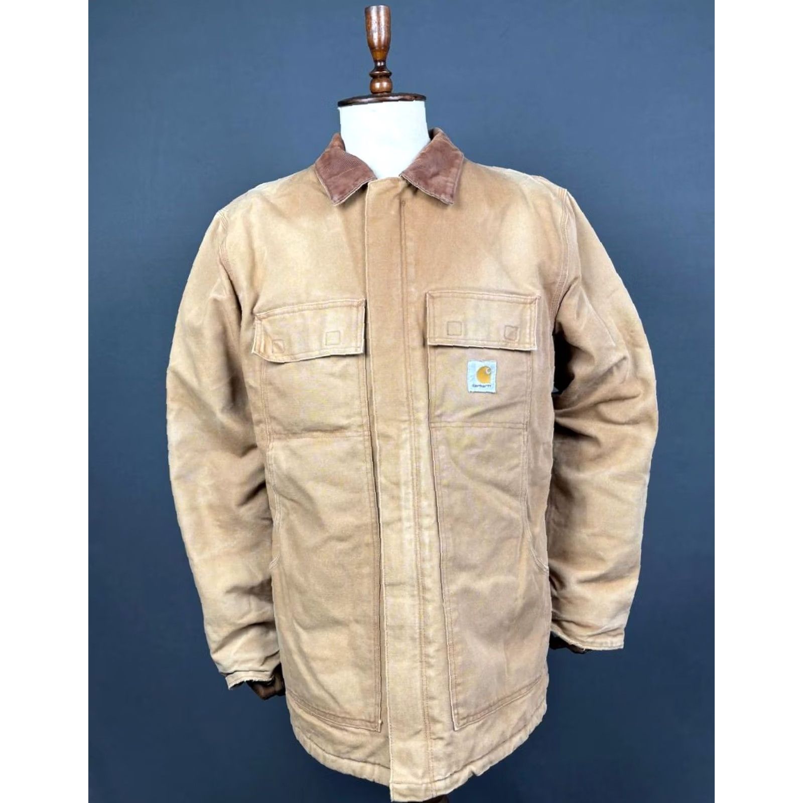 Carhartt Carhartt Jacket Arctic-Quilt Lined Coat 2XL Bomber Jacket Canvas Brown Men Regular Winter Coat Size US XXL / EU 58 / 5 - 2 Thumbnail