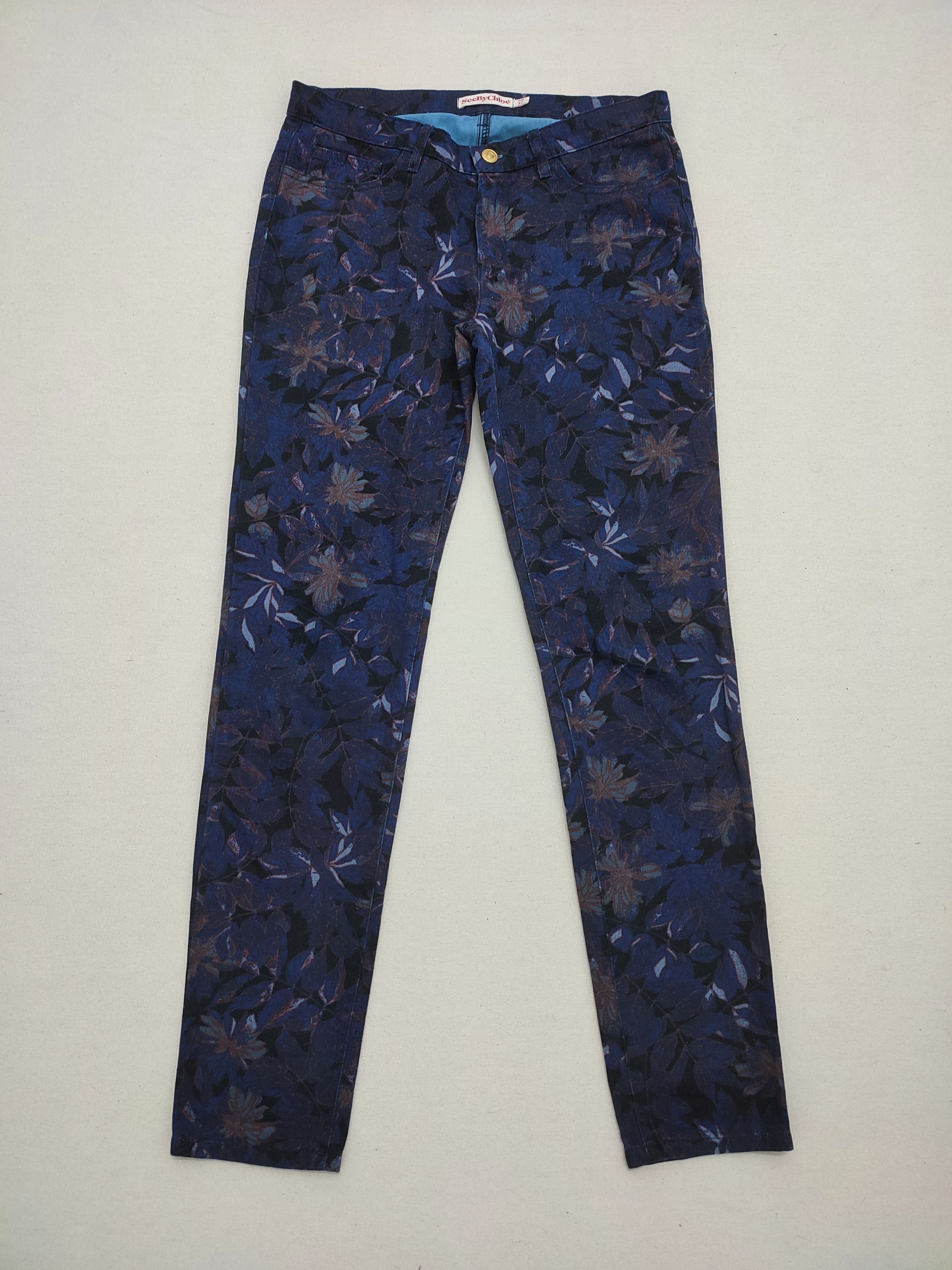 See by Chloe See By Chloe Floral Motif Jeans Size 30" / US 8 / IT 44 - 1 Thumbnail