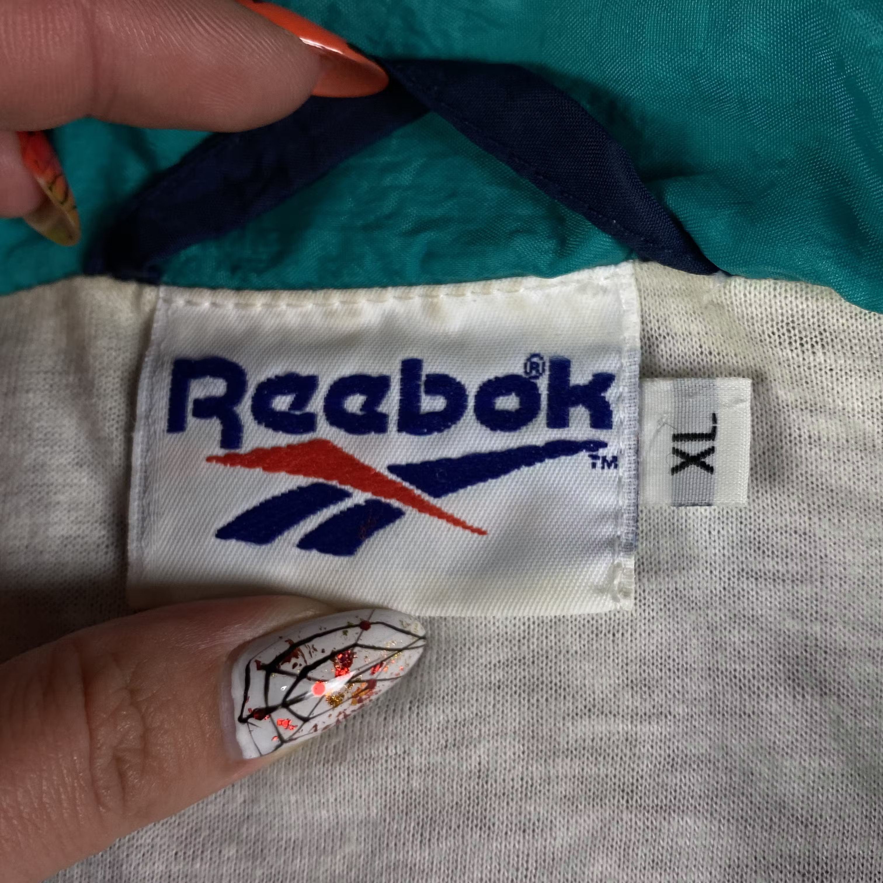 Reebok × Vintage Mens Track Bomber Jacket Reebok Vintage Size XL Size US XL / EU 56 / 4 - 8 Thumbnail
