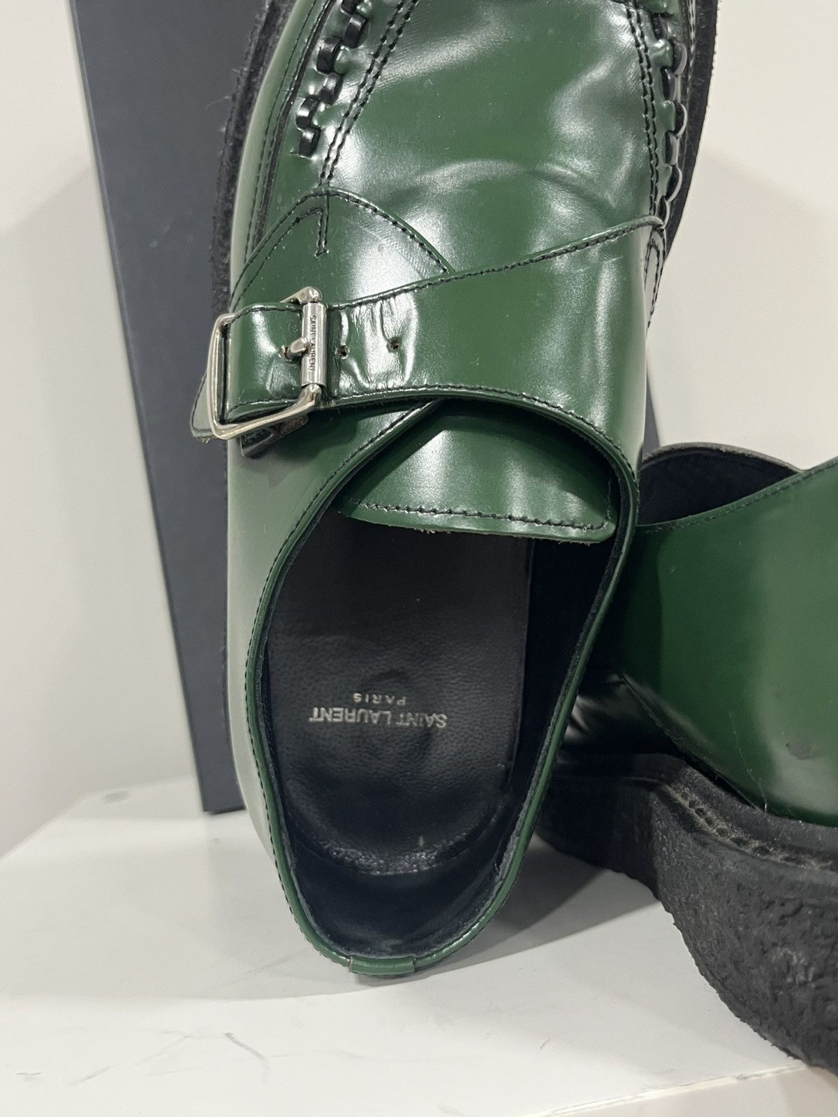 Hedi Slimane Green creeper 41 Size US 8 / EU 41 - 14 Thumbnail