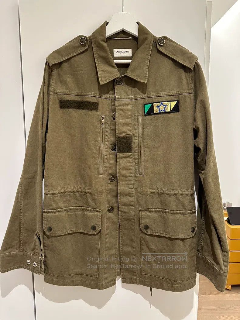Saint Laurent Paris Saint Laurent Paris jacket Size US M / EU 48-50 / 2 - 2 Thumbnail