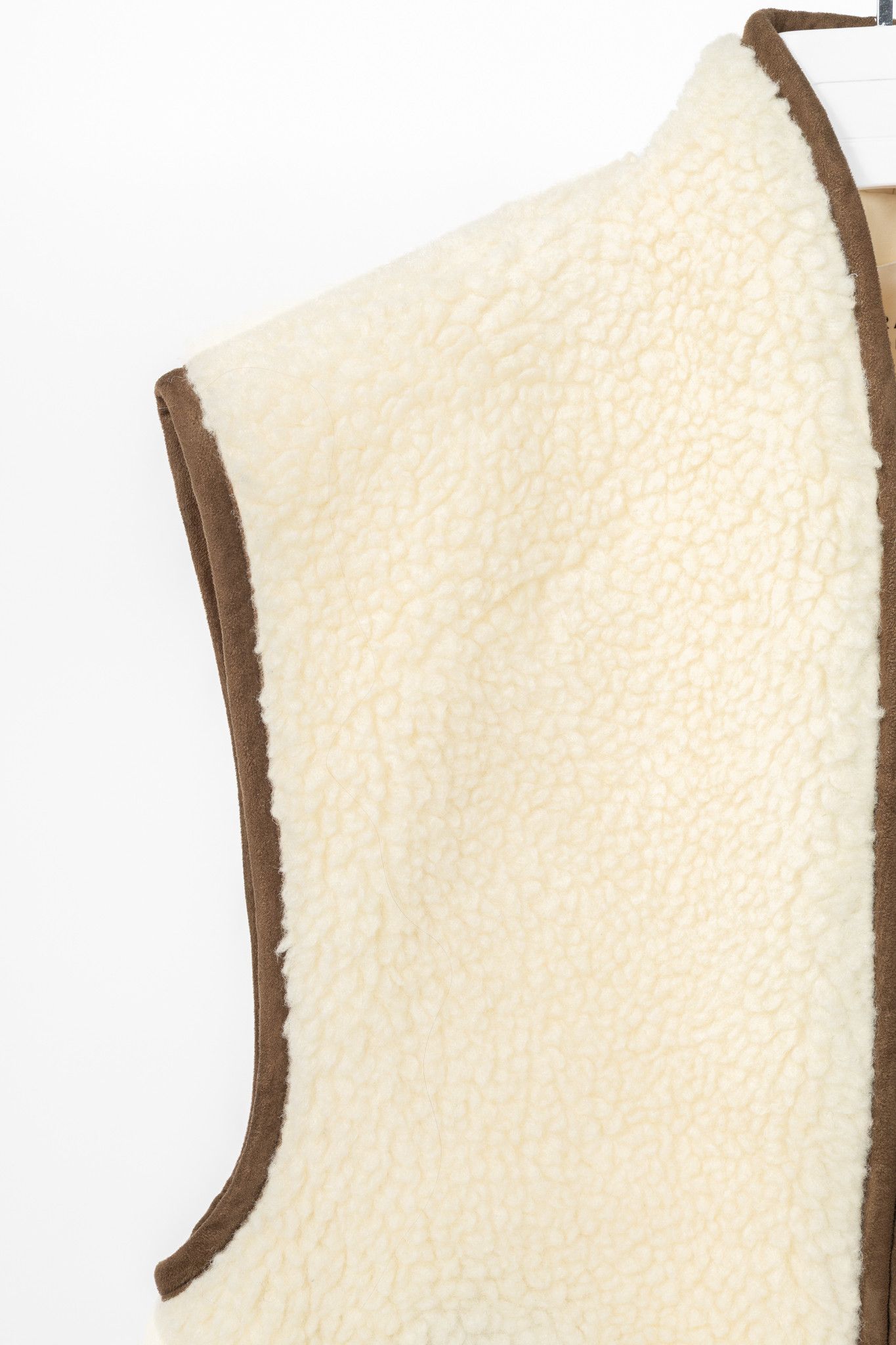 Isabel Marant Etoile Isabel Marant Etoile Maximilia Faux-Shearling Cardigan Vest Size S / US 4 / IT 40 - 5 Thumbnail