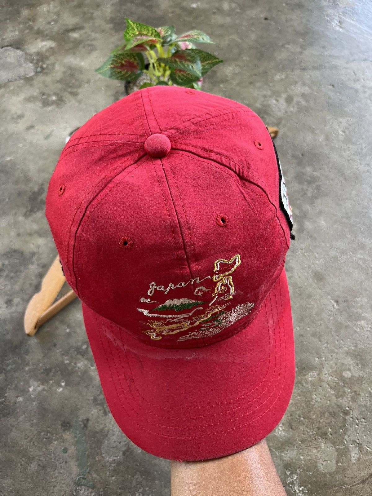 Japanese Brand × Vintage 🔥Vintage Sukajan Souvenirs Embroidered Cap Japan Size ONE SIZE - 4 Thumbnail