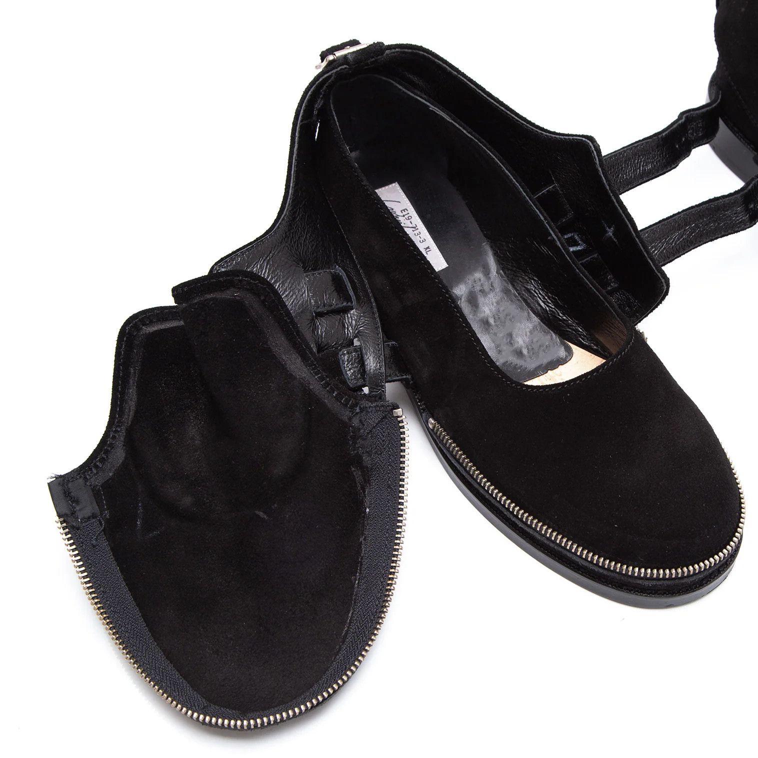 Yohji Yamamoto Yohji Yamamoto Suede Belt Cover Design Shoes Size US 9 / EU 42 - 10 Thumbnail
