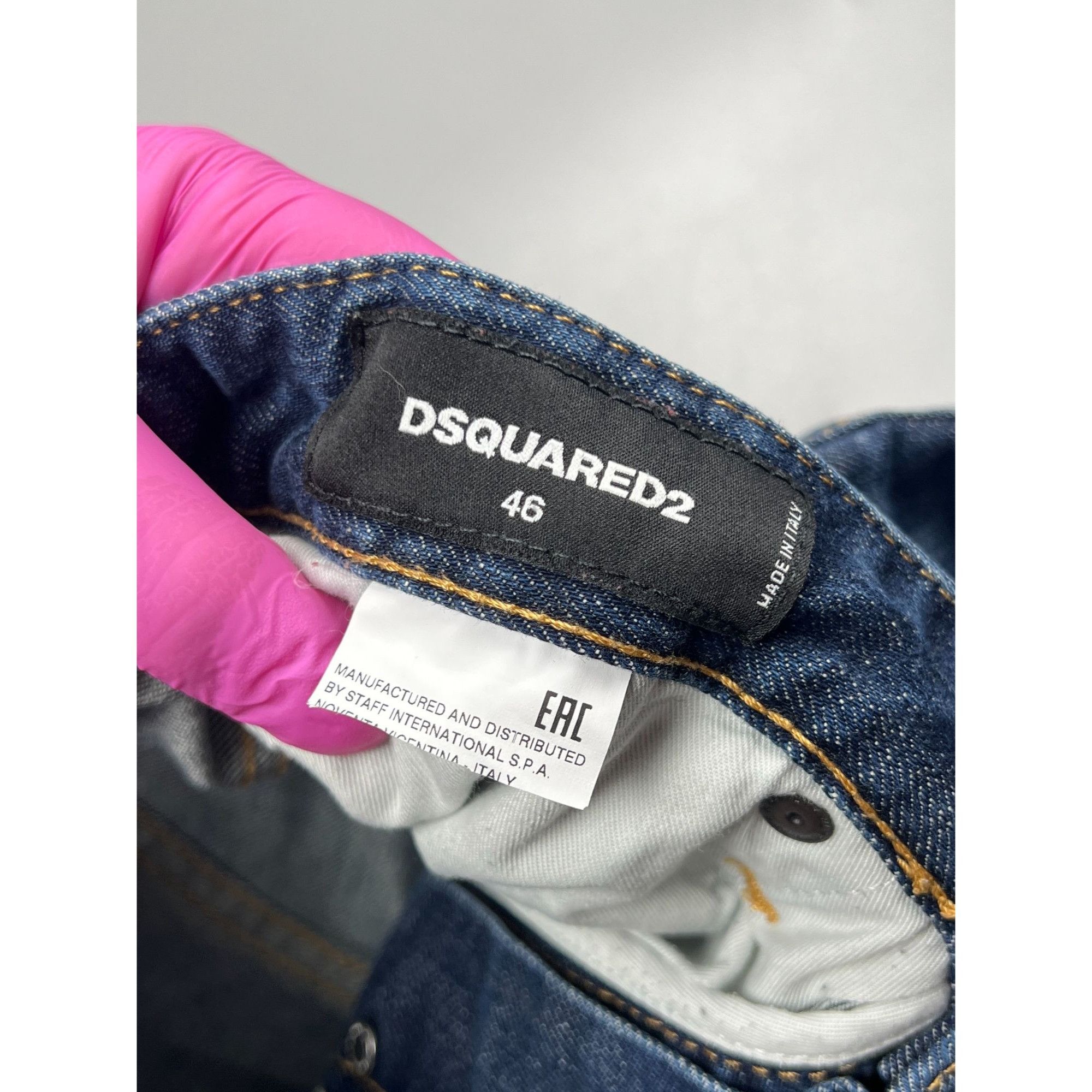 Dsquared2 Dsquared2 Distressed Denim Jeans Pants (Y0874) Size US 30 / EU 46 - 11 Thumbnail