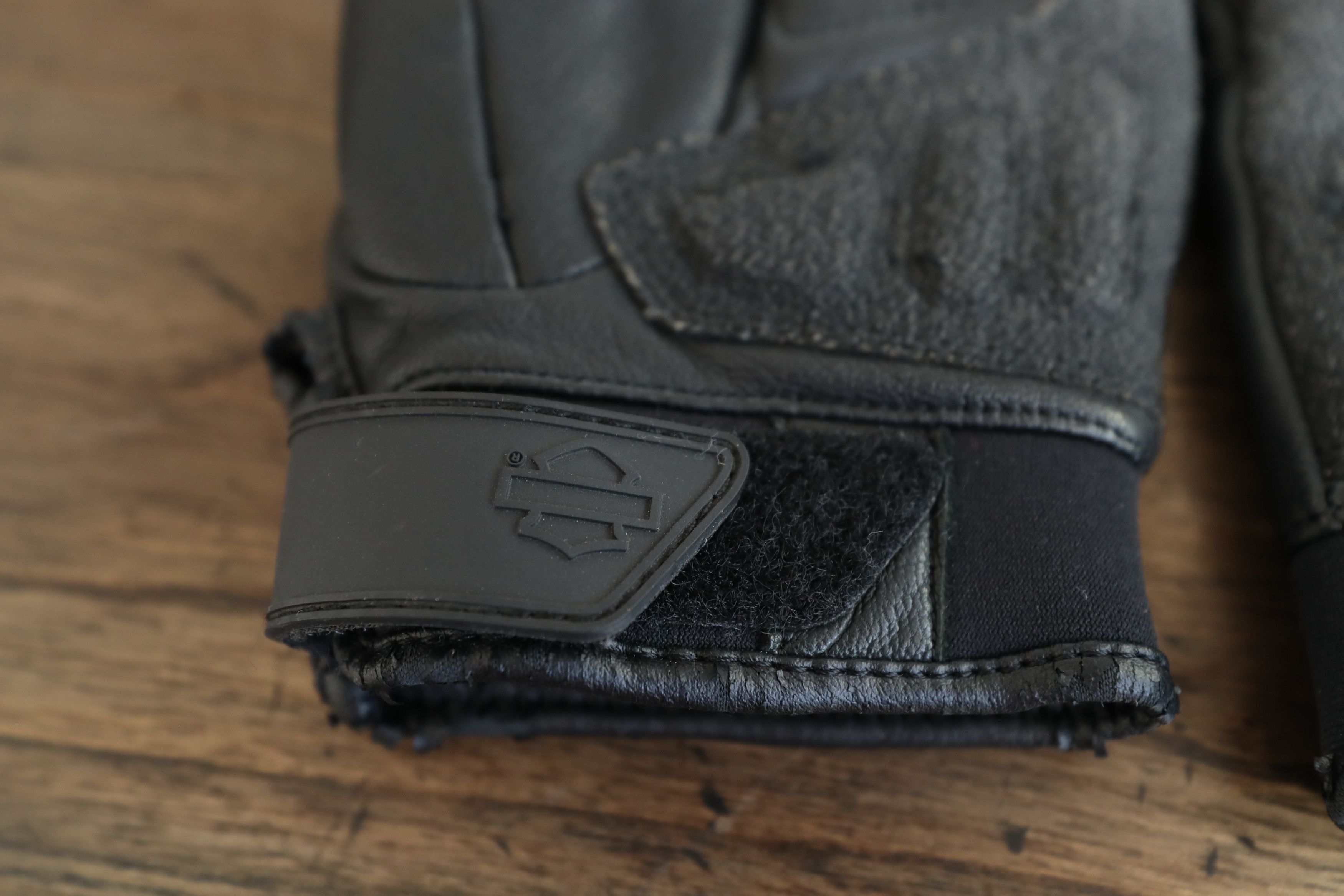 Harley Davidson Harley Davidson Goatskin Leather Motorcycle Gloves 2013 (M) Size ONE SIZE - 5 Thumbnail