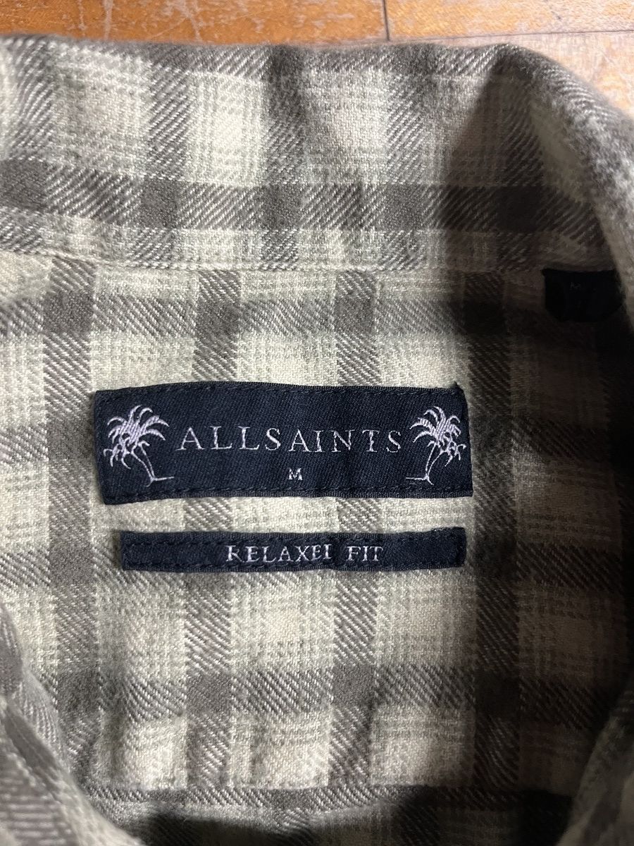 Allsaints × Vintage AllSaints Button Up Shirt | M Size US M / EU 48-50 / 2 - 2 Thumbnail