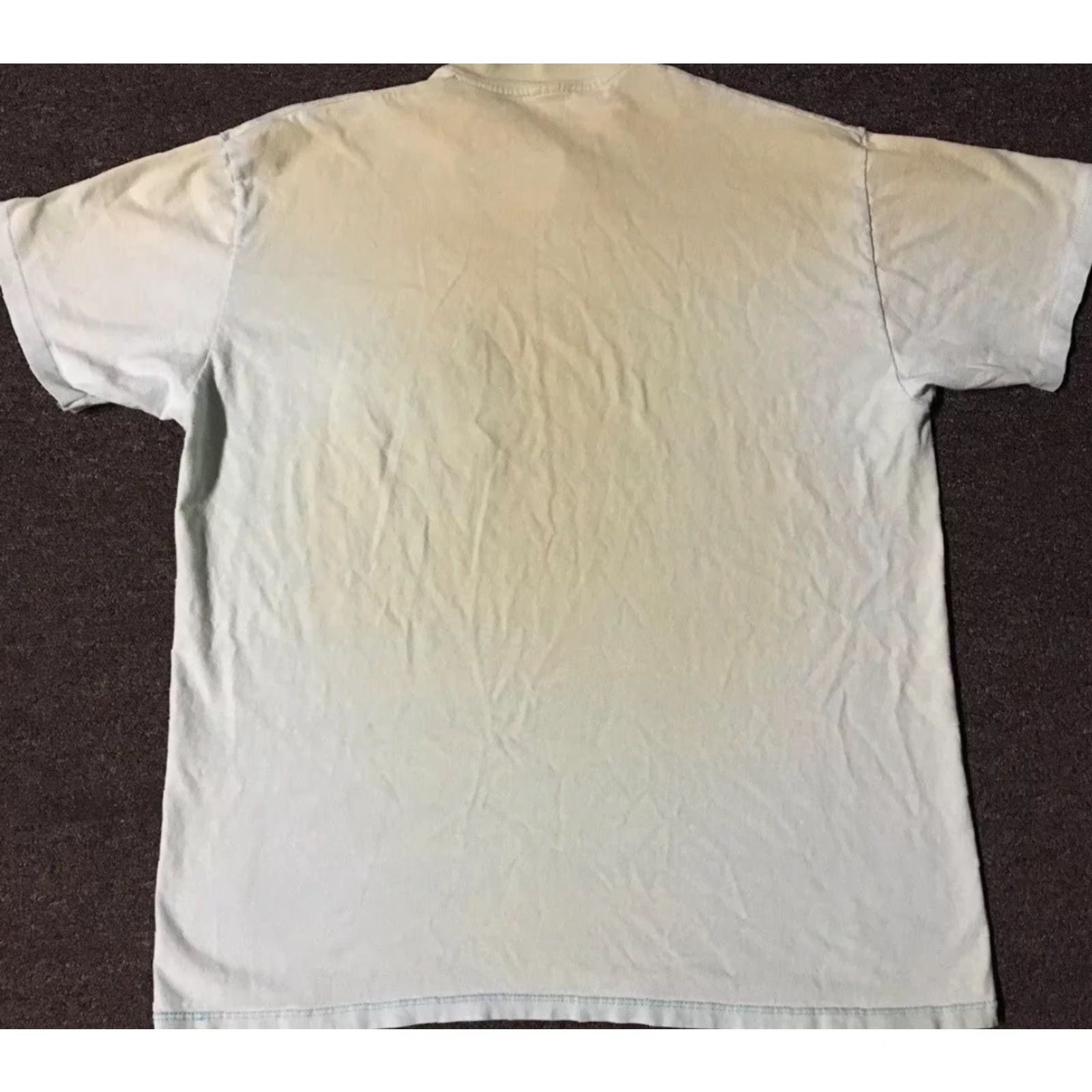 Vintage Vtg 80s 90s Faded Distress Shirt M USA Surf Skate Vaporwave Grunge Biker Punk OP Shirt M Blue 90s Grunge USA Biker Punk Vintage 80s 90s Size US M / EU 48-50 / 2 - 2 Thumbnail