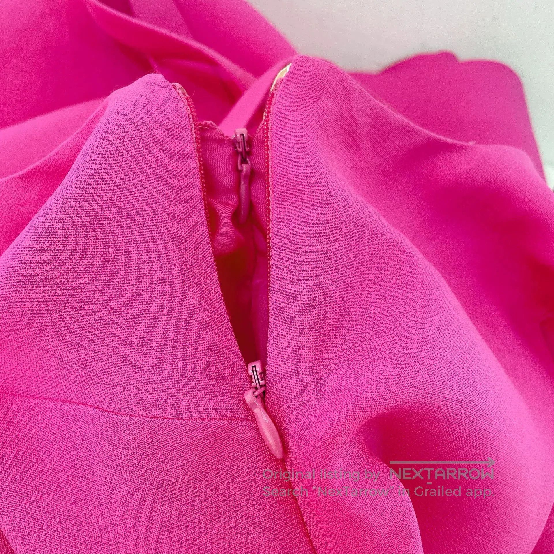 Valentino Valentino Rose Red Sleeveless Jumpsuit. Size 41" - 5 Thumbnail