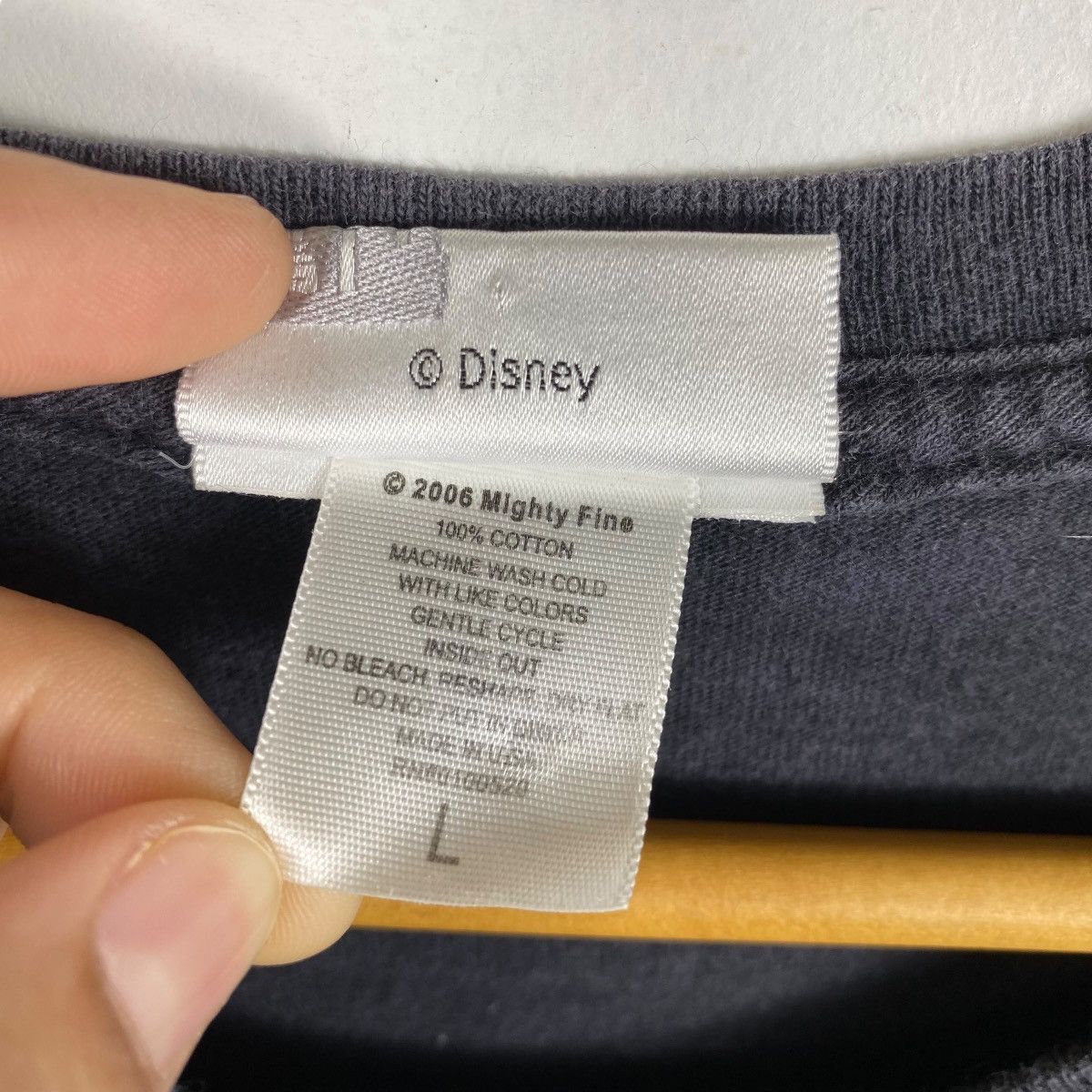 Disney Vintage 00's CHERNABOG Disney Villains Distressed Tee Shirt Size US L / EU 52-54 / 3 - 6 Thumbnail