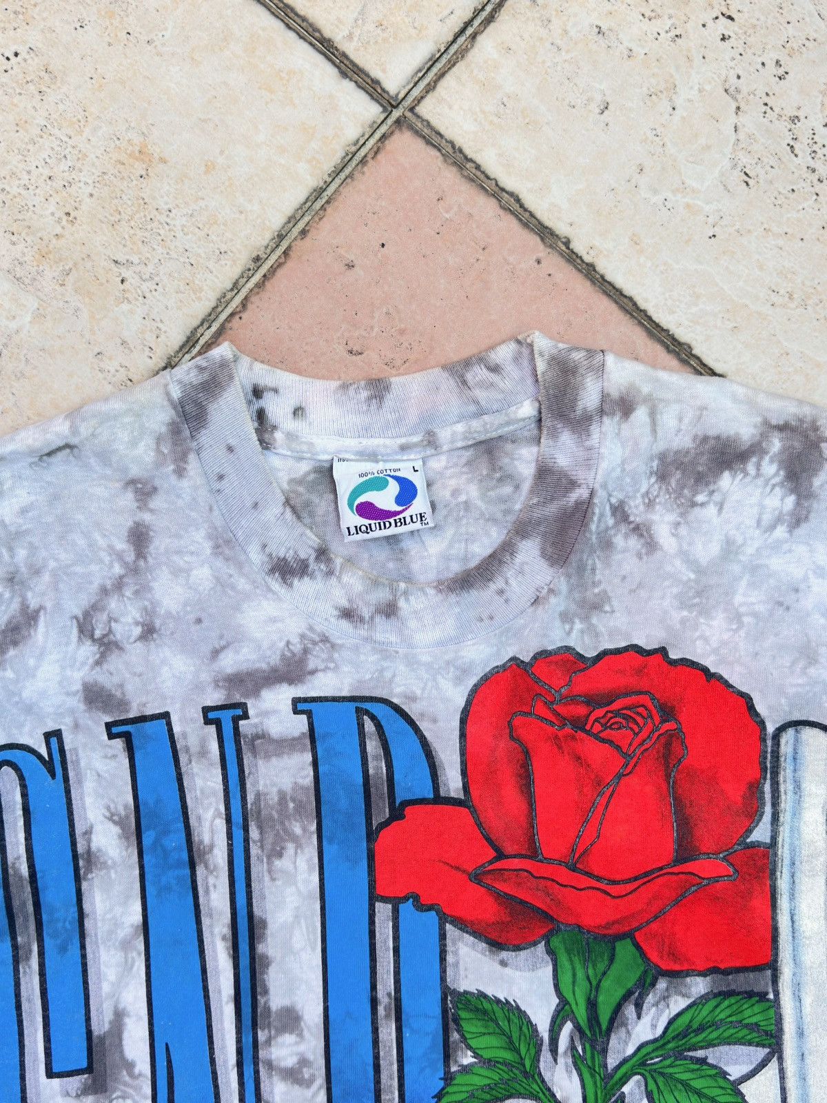 Band Tees × Liquid Blue × Vintage Vintage Guns & Roses Liquid Blue Size US M / EU 48-50 / 2 - 6 Thumbnail