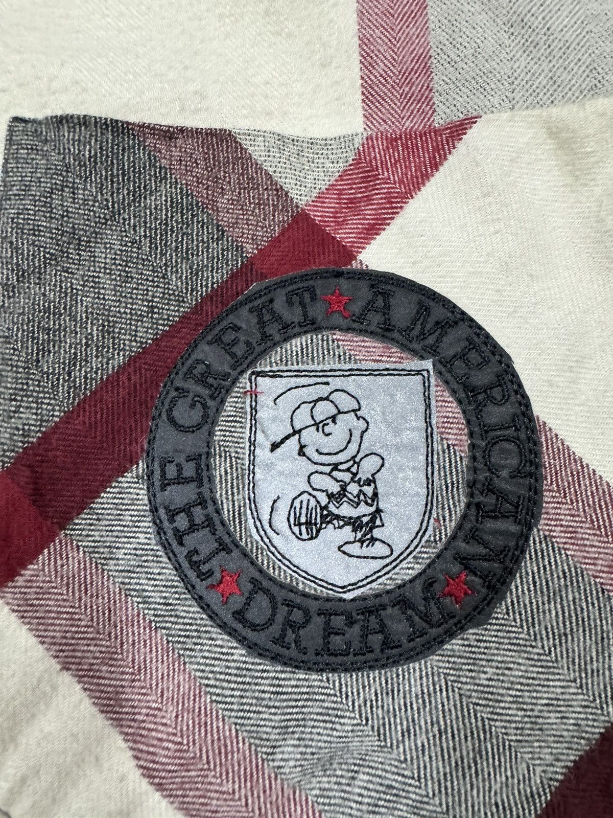Iceberg × Vintage Iceberg X Peanuts United Feature Syndicate Tartan Flannel Size US M / EU 48-50 / 2 - 12 Thumbnail