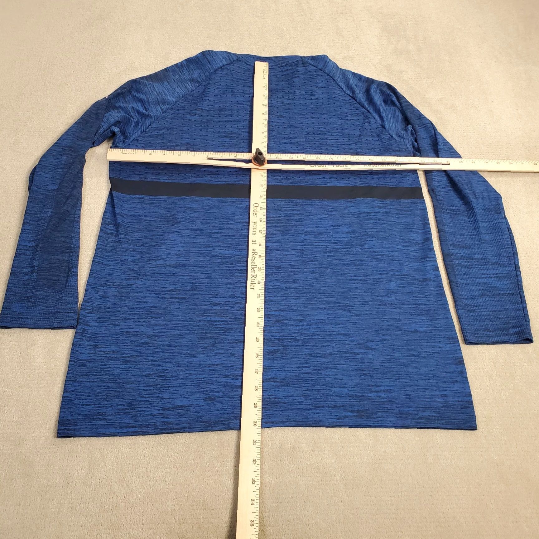 Nike Nike Pullover Mens XL Blue Quarter Zip Blade Shirt Jacket 892221 431 Size US XL / EU 56 / 4 - 5 Thumbnail