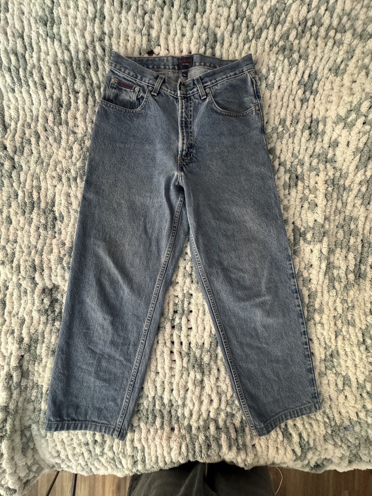 Tommy Hilfiger Blue Vintage Tommy Jeans Size US 31 - 2 Thumbnail