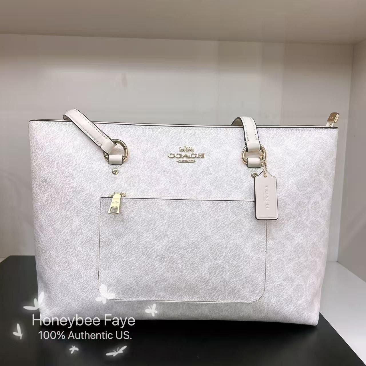 Coach Station Tote Bag In Signature Canvas CCD69 Size ONE SIZE - 2 Thumbnail