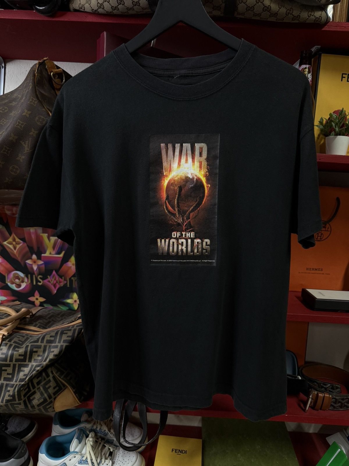 Vintage 05’ War of the Worlds Movie T-Shirt Rare Adult Med