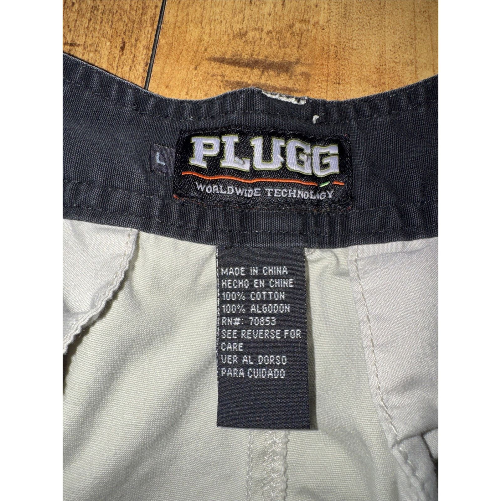 Vintage Vintage Plugg Convertible Cargo Pants Tan 36x32 Size US 36 / EU 52 - 5 Thumbnail