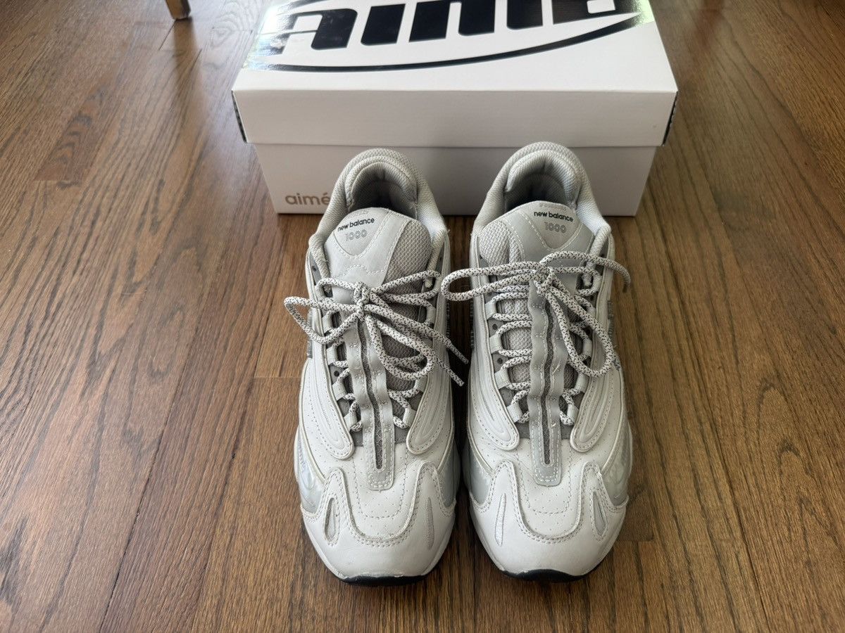 Aime Leon Dore × New Balance Aime Leon Dore x New Balance 1000 Sneakers - Gray Size 10 Size US 10 / EU 43 - 2 Thumbnail