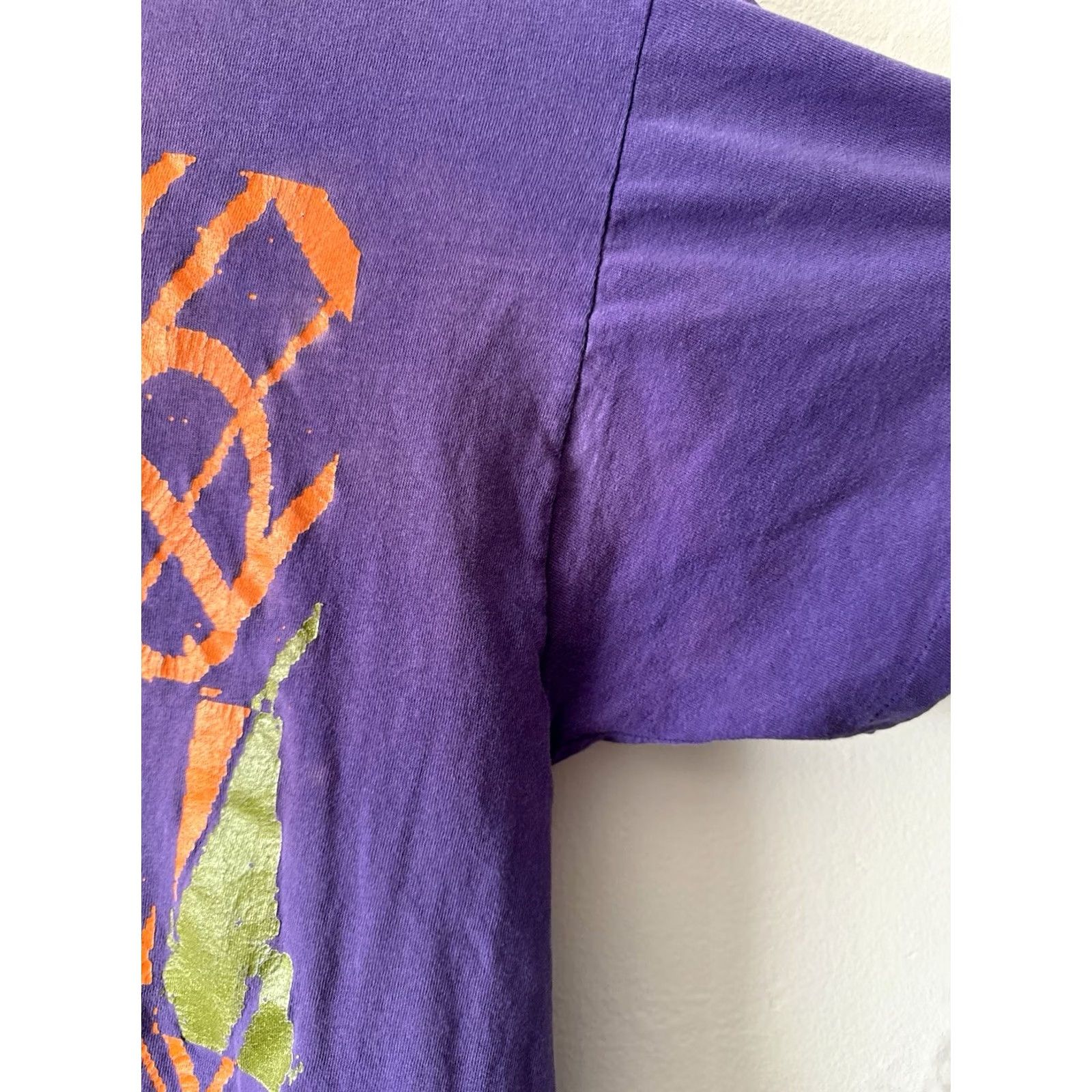 Nike VINTAGE Nike Basketball Graphic T Shirt USA Purple Single Stitch XL 90s Mens Size US XL / EU 56 / 4 - 6 Thumbnail