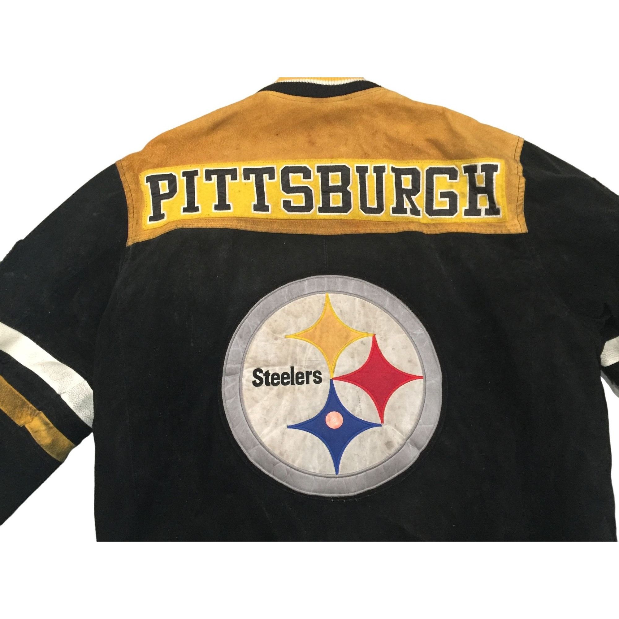 NFL NFL Pittsburgh Steelers Men's Size Medium Full Zip Up Jacket Size US M / EU 48-50 / 2 - 6 Thumbnail