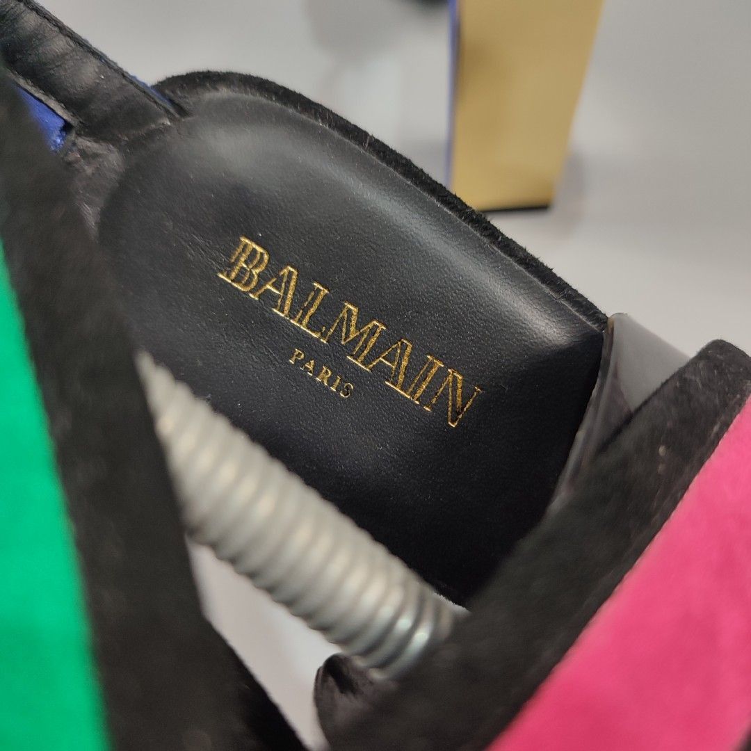 Balmain BALMAIN MULTI COLOR HEELS Size US 9 / IT 39 - 6 Thumbnail