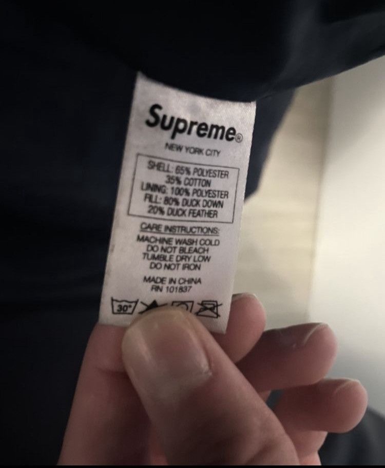 Supreme “Supreme Fuck Jacquard” puffer jacket Size US L / EU 52-54 / 3 - 5 Thumbnail