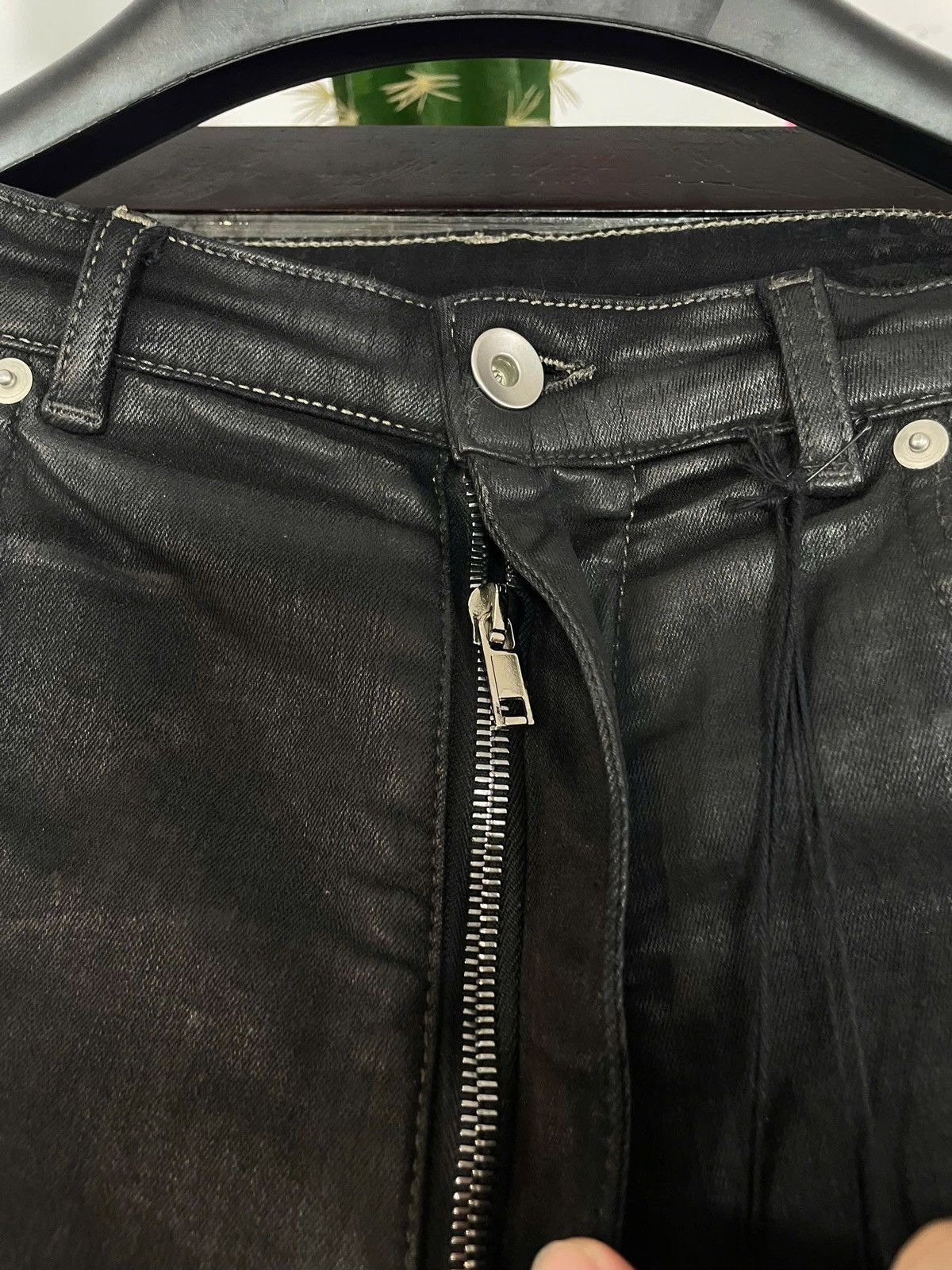 Rick Owens Rick Owens Geth Jeans Waxed Size US 29 - 3 Thumbnail