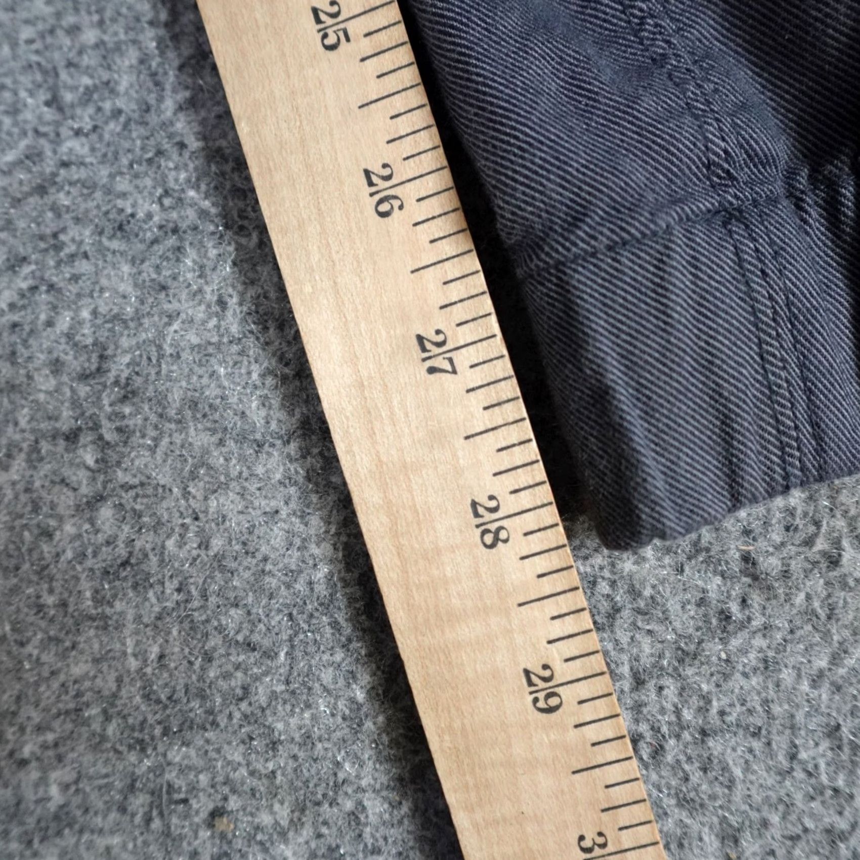 Vintage Mack Weldon Gray L Stretch Waist Jogger Cuff Drawstring Pants Men Regular 28in Inseam Solid Front Flat Front Cotton Blend Jogger Style Size US 33 - 3 Thumbnail
