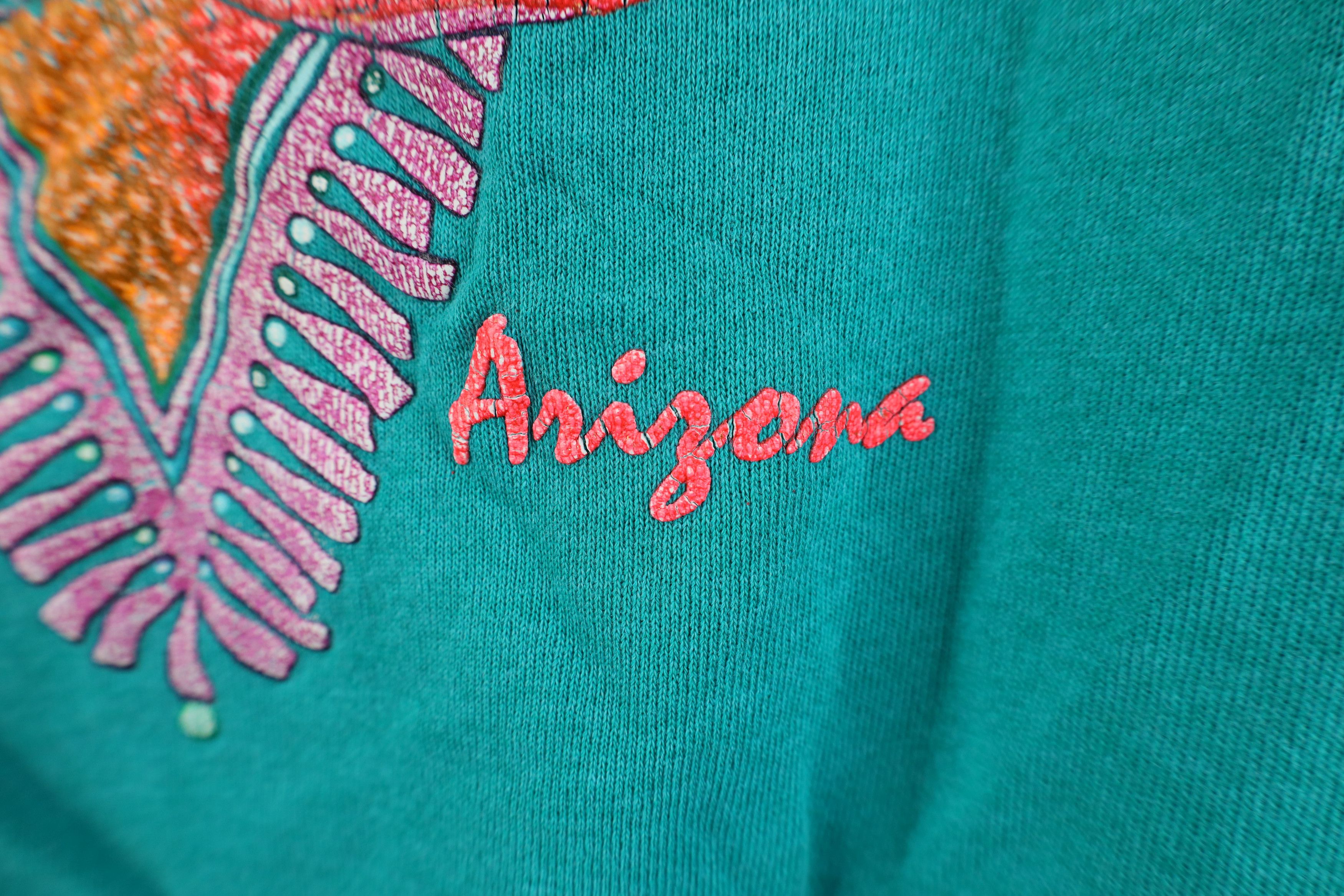 Vintage Vintage 90s Streetwear Arizona Cactus Crewneck Sweatshirt Size M / US 6-8 / IT 42-44 - 5 Thumbnail