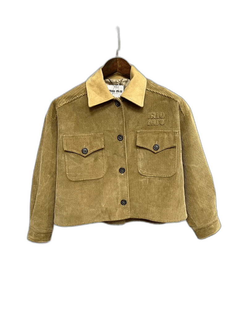 Miu Miu Miumiu Short Corduroy Jacket Brand New-yf Size US S / EU 44-46 / 1 - 1 Thumbnail