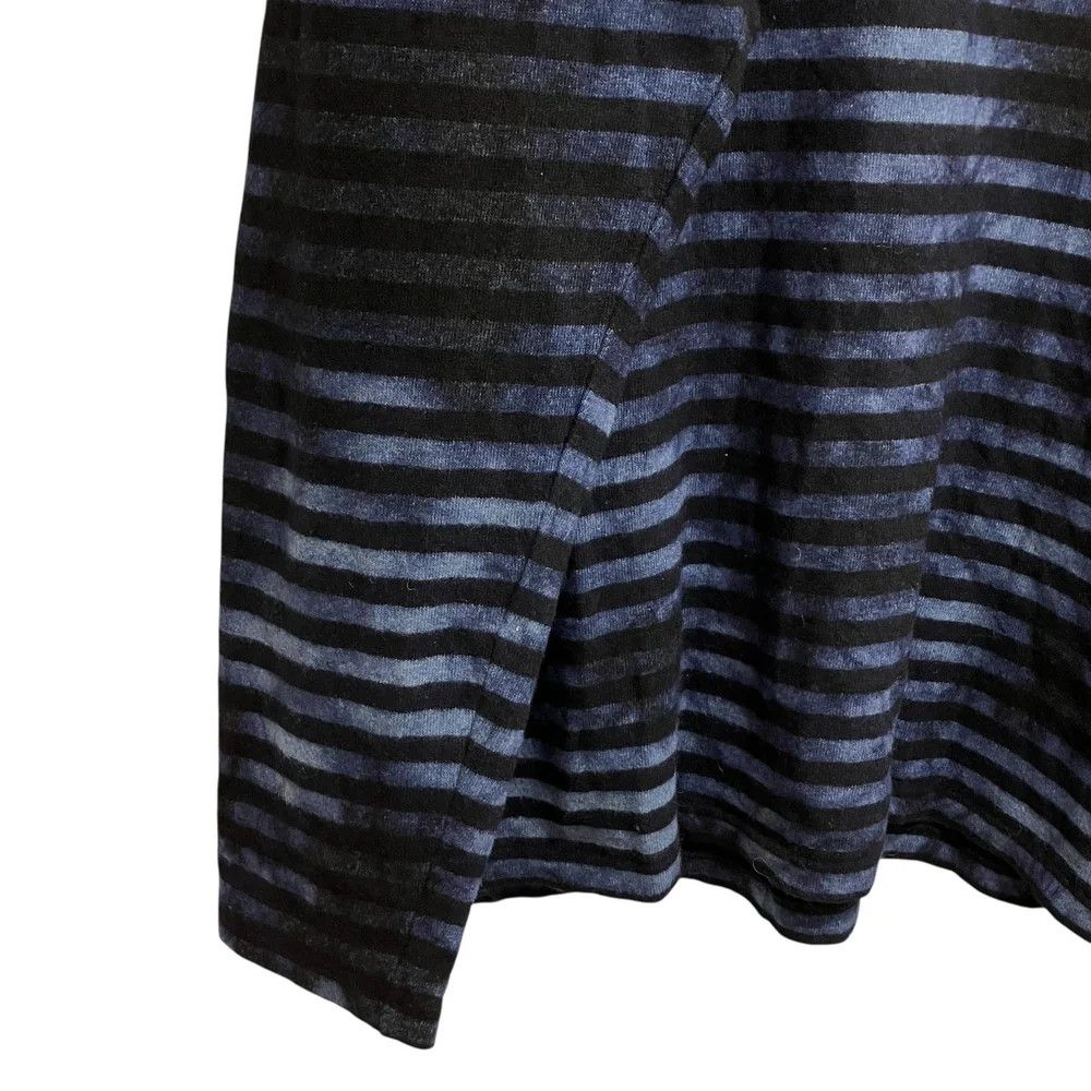 Yohji Yamamoto Yohji Yamamoto for homme blue black striped knit Size US L / EU 52-54 / 3 - 4 Thumbnail