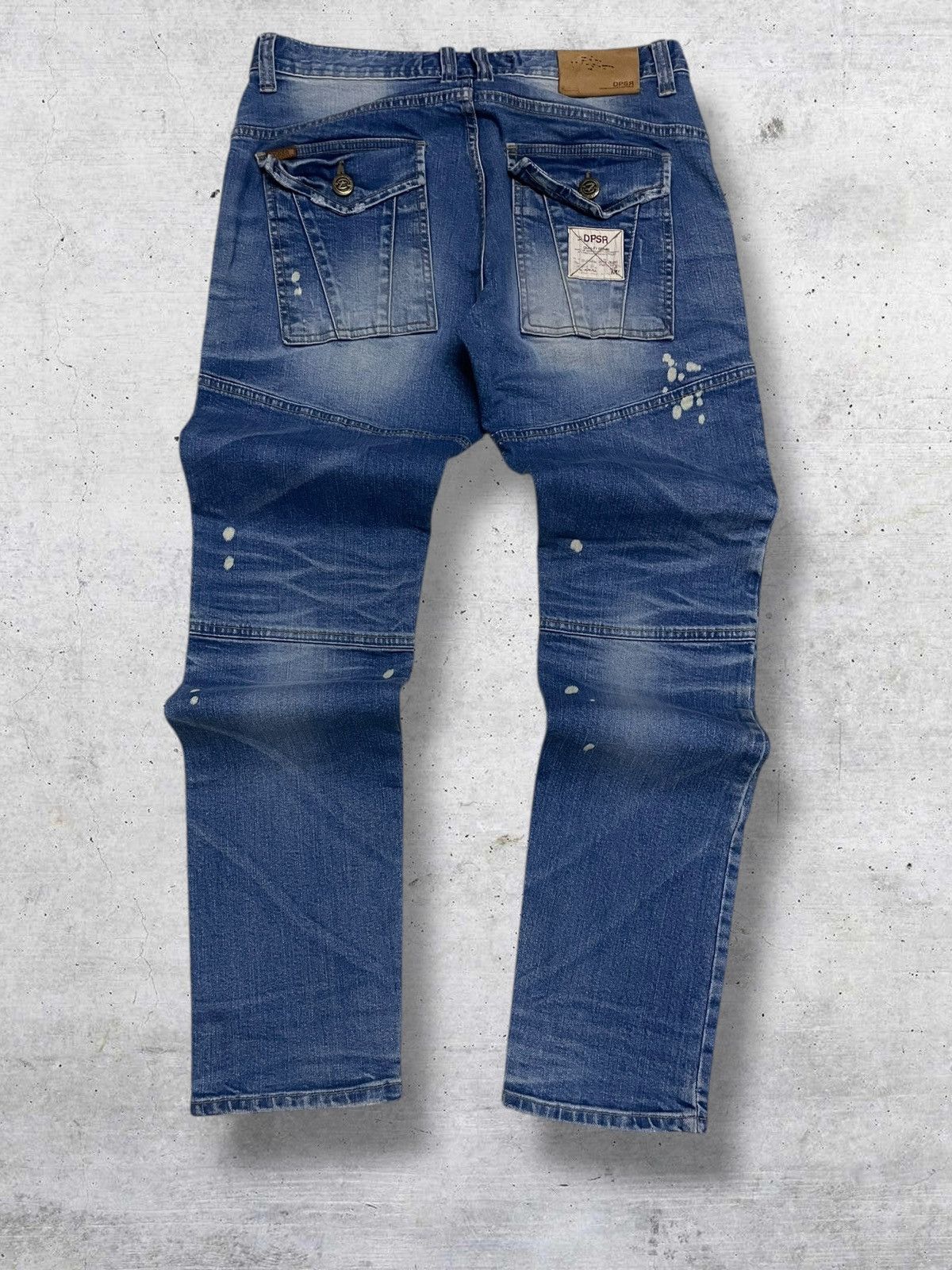 Japanese Brand VINTAGE JAPAN DESIGNER CRAFTED PREMIUM SPLASH OG DENIM Size US 32 / EU 48 - 10 Thumbnail