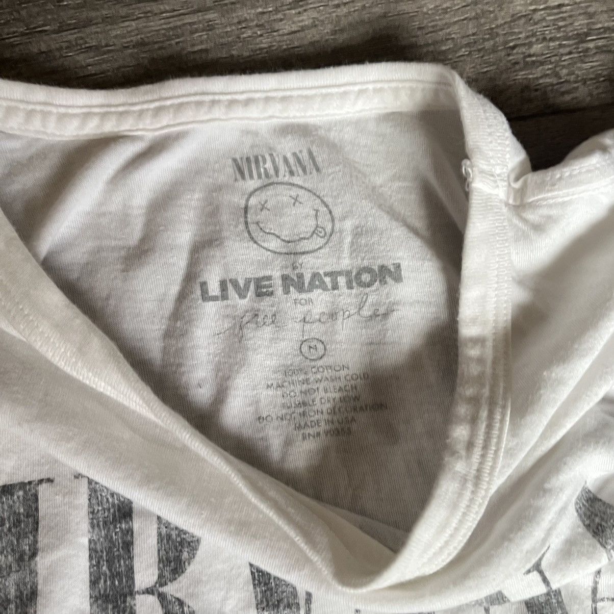 Free People Free People Live Nation by Nirvana Live Nation Tour Band Tee Size US M / EU 48-50 / 2 - 7 Thumbnail